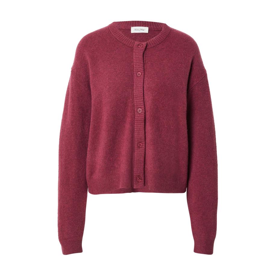 American Vintage AMERICAN VINTAGE Gebreid vest DAMSVILLE bordeaux -