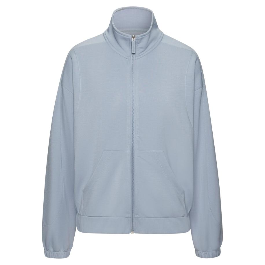 Copenhagen Studios Copenhagen Studios Sweatvest lichtblauw -