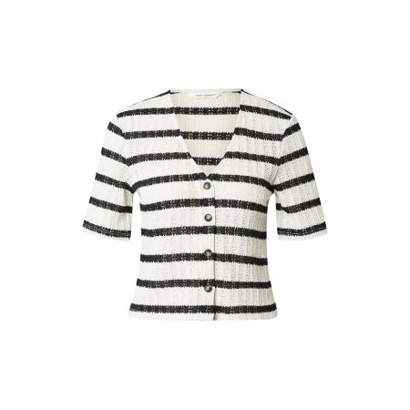 MSCH Copenhagen MSCH COPENHAGEN Gebreid vest Kenja crème / zwart