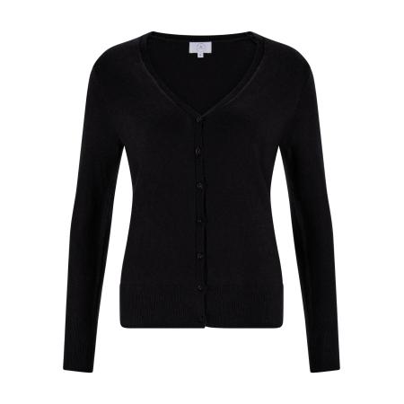 CASH-MERE.CH CASH-MERE.CH Gebreid vest zwart