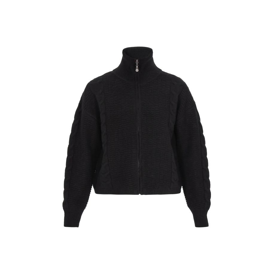 DreiMaster DreiMaster Vintage Gebreid vest zwart -