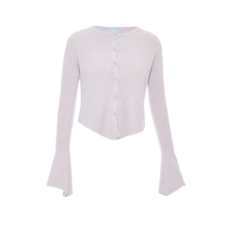 Poomi Poomi Gebreid vest lavendel