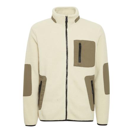 Blend BLEND Fleece jas Bhlauke beige / donkerbeige