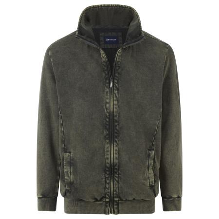 BABISTA Sweatjacket olijf, Effen