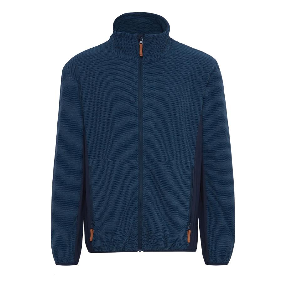 North Bend North Bend Fleece jas Helgo donkerblauw -