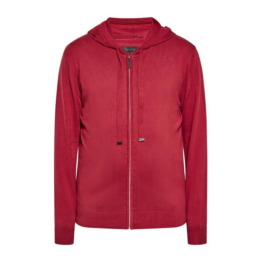 boline boline Gebreid vest wijnrood -