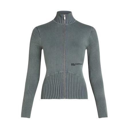 Karl Lagerfeld KARL LAGERFELD JEANS Gebreid vest grijs