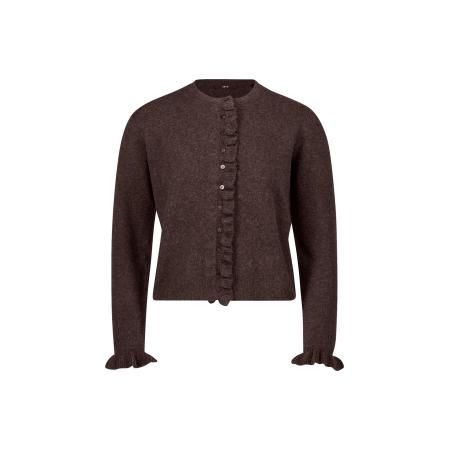 Zero zero Gebreid vest bruin