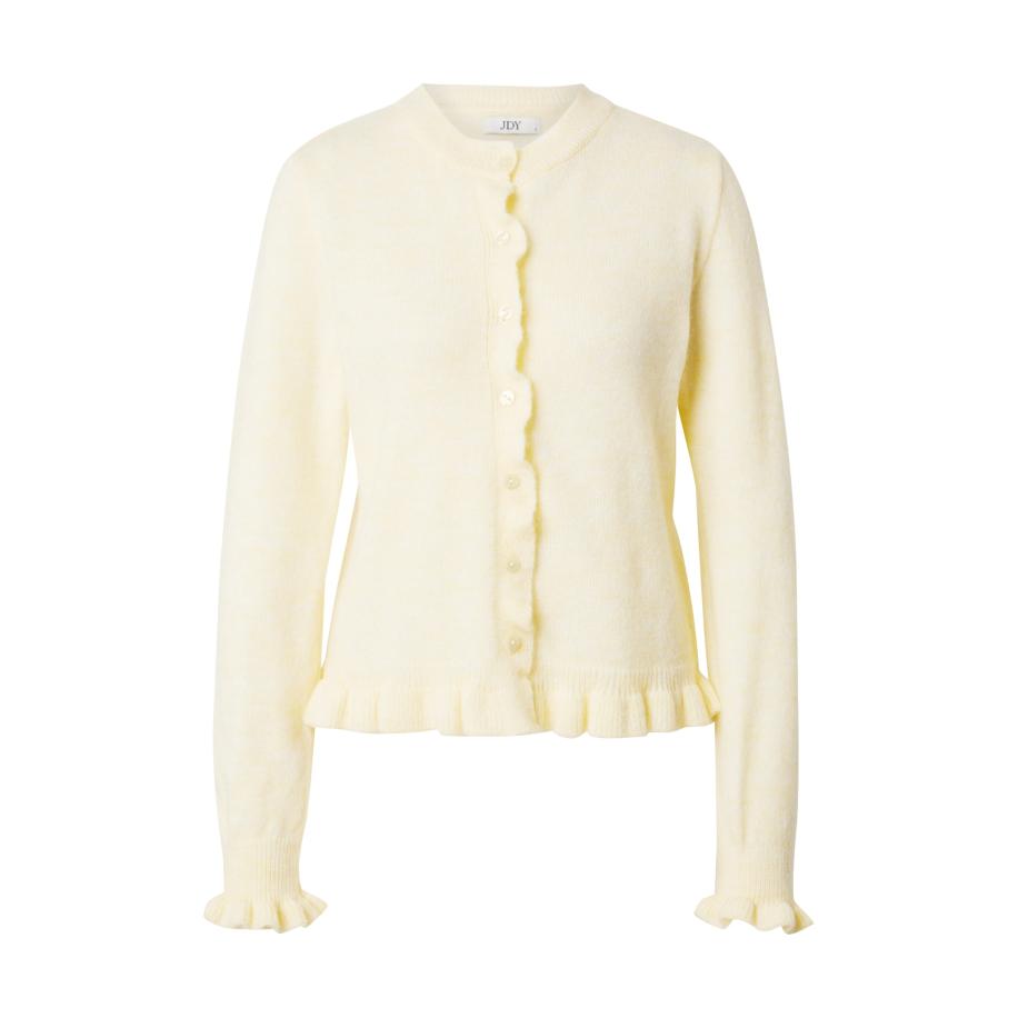 JDY JDY Gebreid vest JDYLetty pasteelgeel -