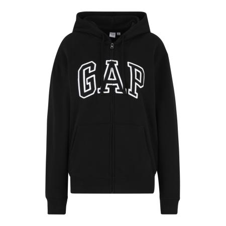 GAP Gap Tall Sweatvest HERITAGE zwart / wit