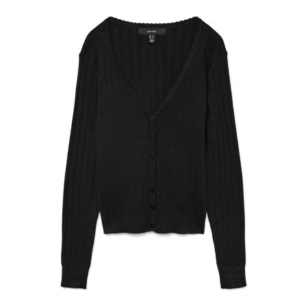 Vero Moda VERO MODA Gebreid vest VMWILLOW zwart