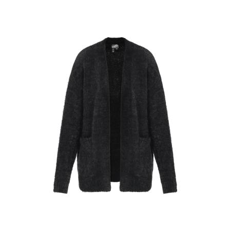 DreiMaster DreiMaster Vintage Gebreid vest Vintage zwart