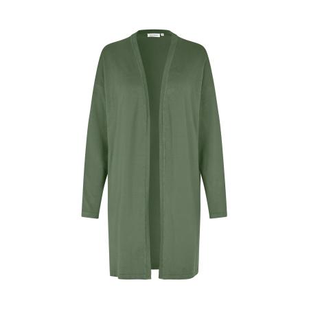 Masai Masai Gebreid vest Lon donkergroen