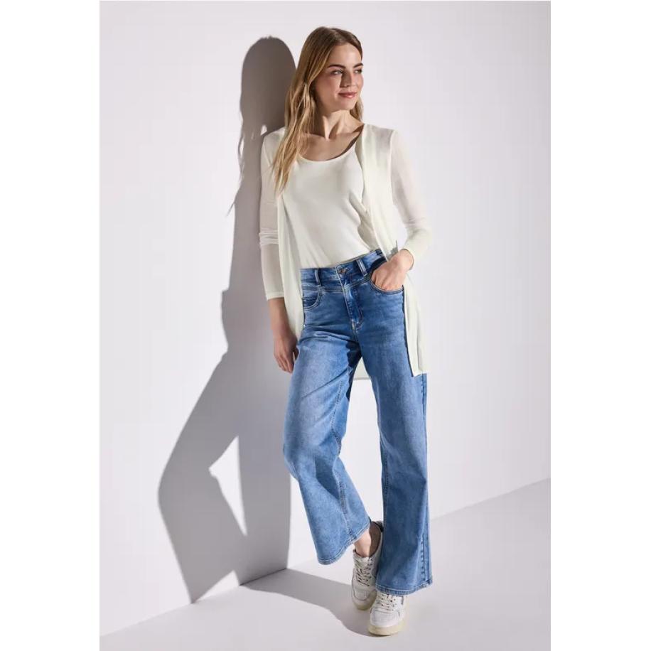 Street One Open jas Wit