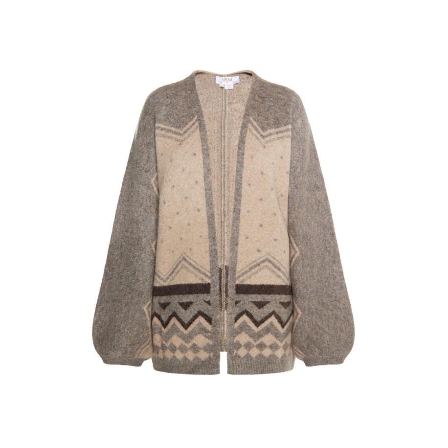 Usha usha FESTIVAL Gebreid vest beige / gemengde kleuren -