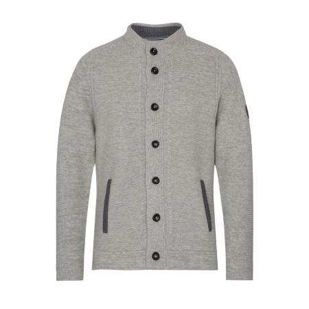 Spieth & Wensky SPIETH & WENSKY Gebreid vest grijs