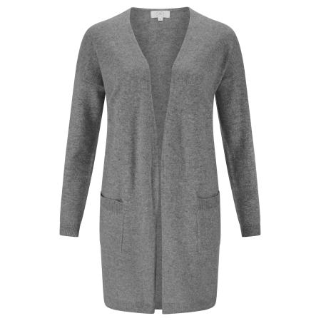 CASH-MERE.CH CASH-MERE.CH Gebreid vest grijs