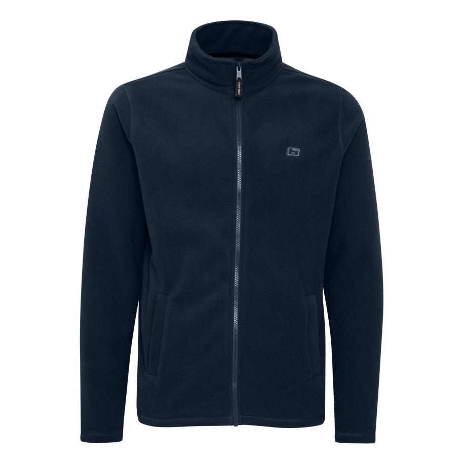 Blend BLEND Fleece jas Flinne donkerblauw -