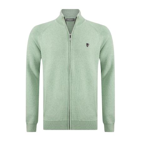 Jacey Quinn Jacey Quinn Gebreid vest lichtgroen