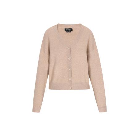 Usha usha BLACK LABEL Gebreid vest camel