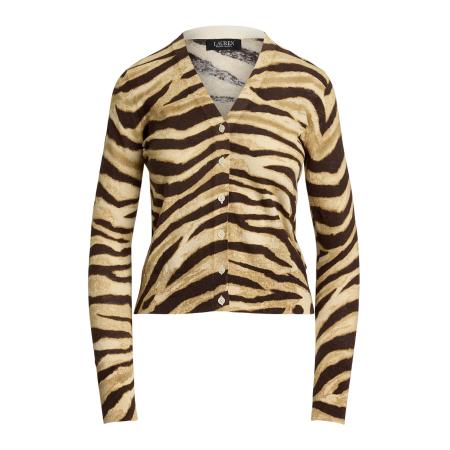 Lauren Ralph Lauren Lauren Ralph Lauren Gebreid vest crème / zwart