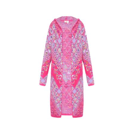 IZIA IZIA Gebreid vest gemengde kleuren