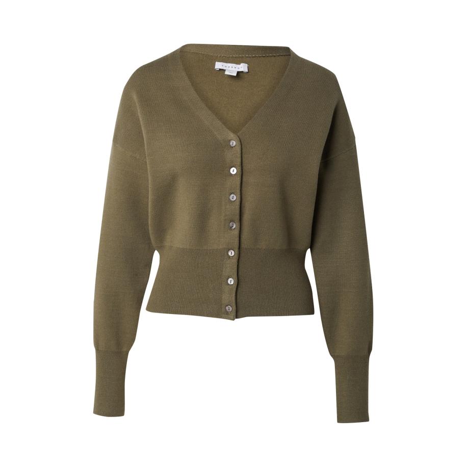 Topshop TOPSHOP Gebreid vest olijfgroen -