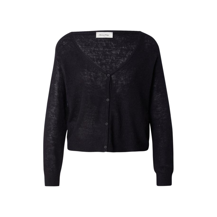 American Vintage AMERICAN VINTAGE Gebreid vest DUMY zwart -