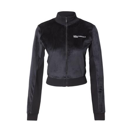 Karl Lagerfeld KARL LAGERFELD JEANS Sweatvest zwart / wit