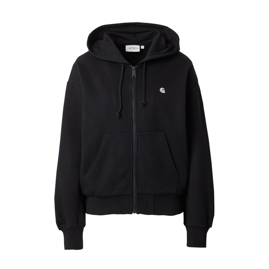 Carhartt WIP Carhartt WIP Sweatvest Casey zwart / wit -