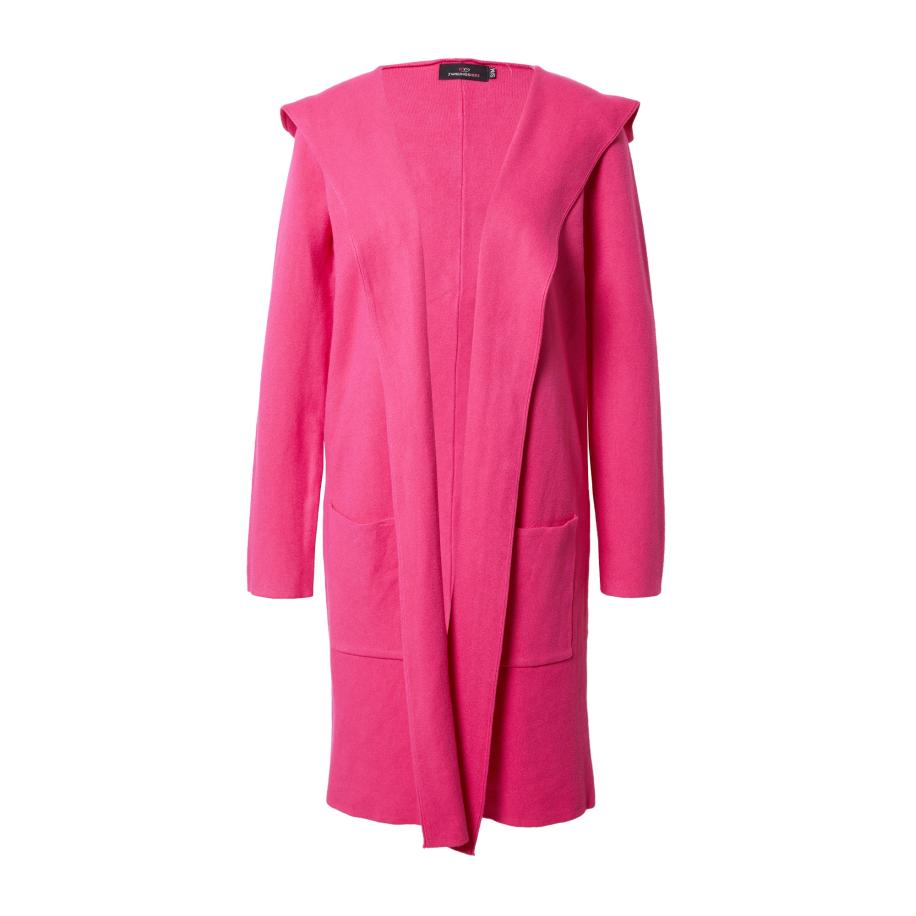 zwillingsherz Zwillingsherz Gebreid vest Janina fuchsia -