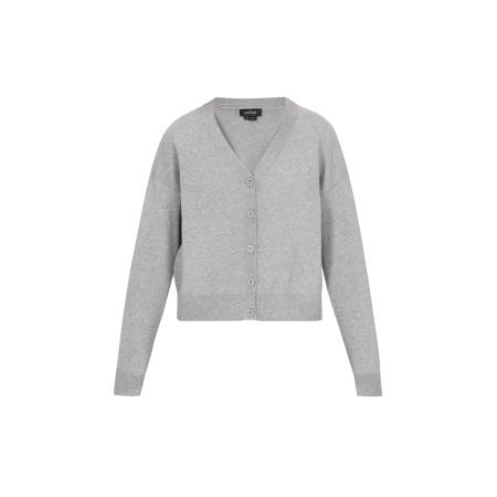 Usha usha BLACK LABEL Gebreid vest grijs