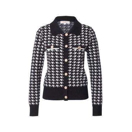 Derhy Derhy Gebreid vest BARBERINE zwart / wit