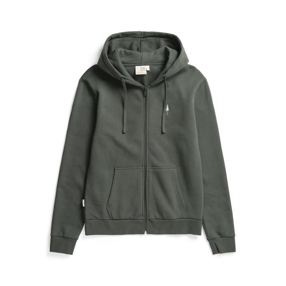 NIKIN NIKIN Sweatvest donkergroen -