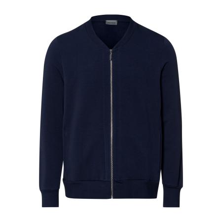 Hanro Hanro Sweatvest Natural Living navy