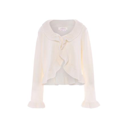 aleva aleva Gebreid vest wolwit