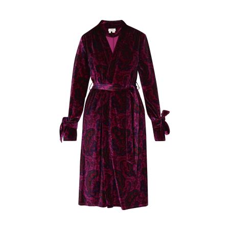 Usha usha FESTIVAL Kimono violetblauw / bessen / fuchsia