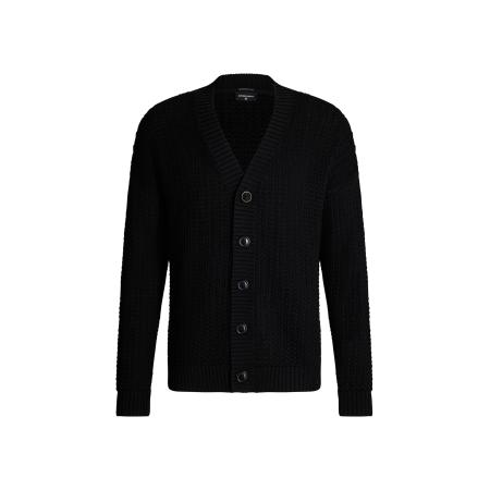 STRELLSON Gebreid vest Cruz zwart