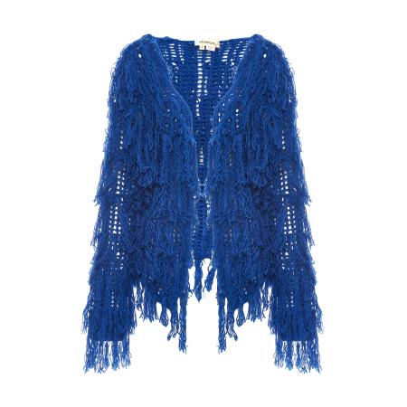 ebeeza ebeeza Gebreid vest royal blue/koningsblauw