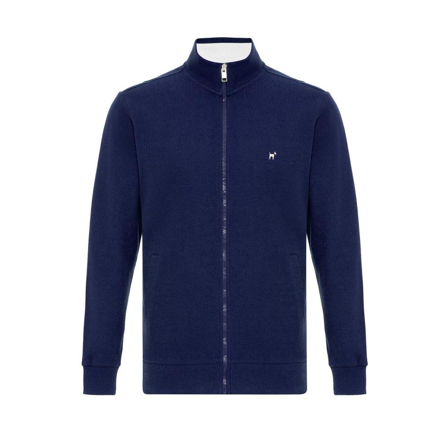 Williot Williot Sweatvest navy -