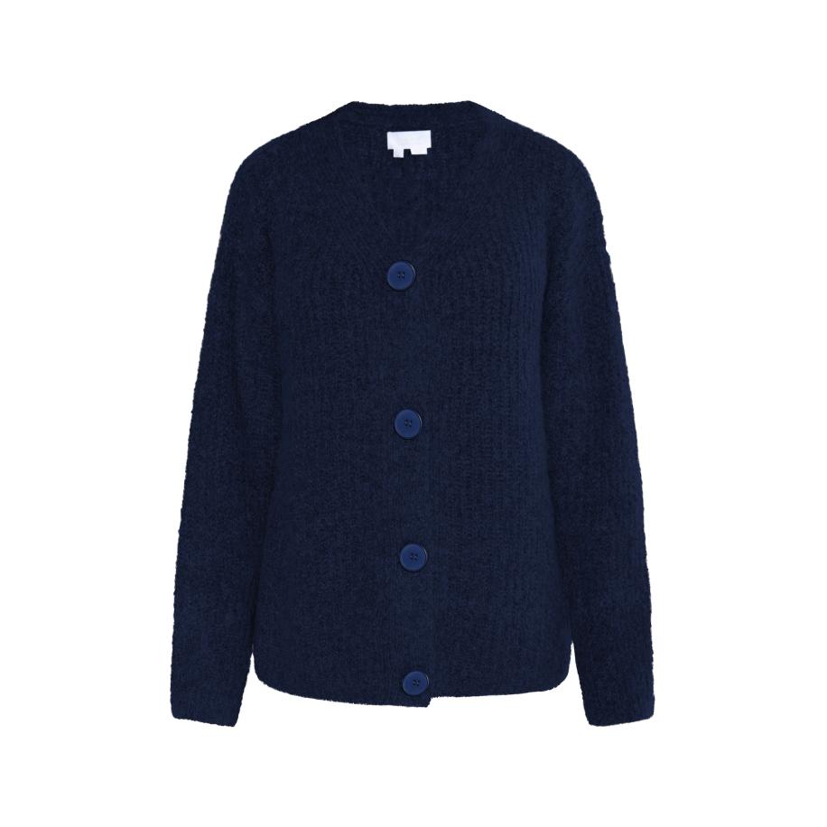 Usha usha WHITE LABEL Gebreid vest Lynnea marine -