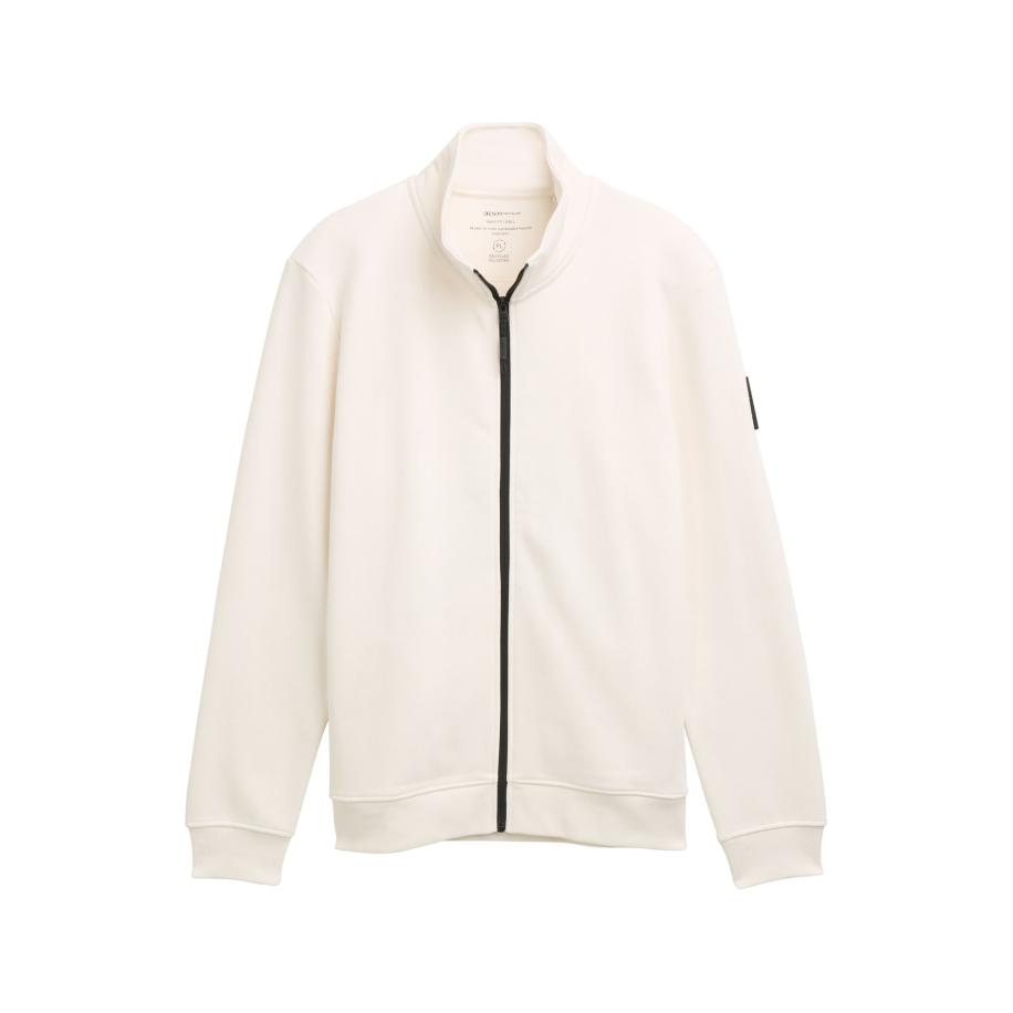 Tom Tailor TOM TAILOR DENIM Sweatvest offwhite -