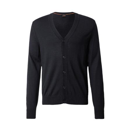 Hugo Boss BOSS Gebreid vest Avac_CD zwart