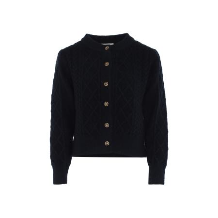 aleva aleva Gebreid vest zwart