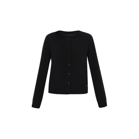 DreiMaster DreiMaster Klassik Gebreid vest zwart