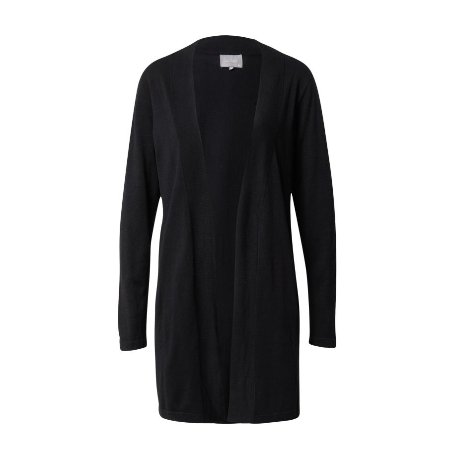 Culture CULTURE Gebreid vest Annemarie zwart -