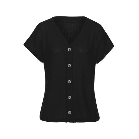 Lascana LASCANA Gebreid vest zwart