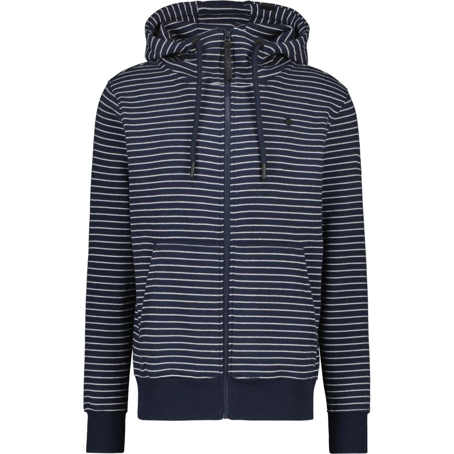 Alife And Kickin Alife and Kickin Sweatvest TrasherAK Z marine / wit -