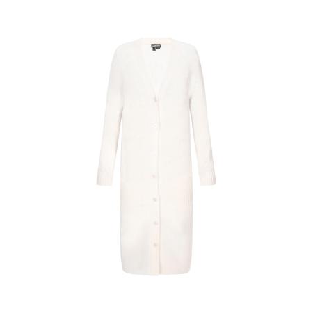 DreiMaster DreiMaster Vintage Gebreid vest offwhite