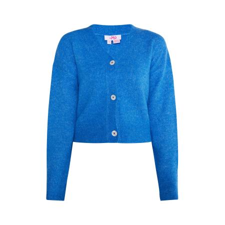 MYMO MYMO Gebreid vest azuur